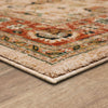 Karastan Spice Market Koyna Cream Area Rug Corner Image