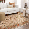 Karastan Spice Market Koyna Cream Area Rug Corner Image