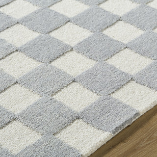 Livabliss Klopp KPP-2300 Pewter Area Rug Detail