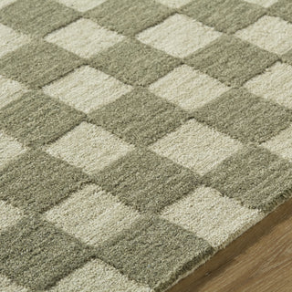 Livabliss Klopp KPP-2301 Olive Green Area Rug Detail