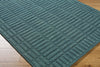 Livabliss Klopp KPP-2304 Slate Blue Area Rug Corner Shot