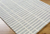 Livabliss Klopp KPP-2305 Pewter Area Rug Corner Shot