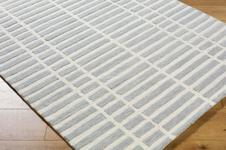 Livabliss Klopp KPP-2305 Pewter Area Rug Corner Shot