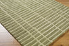 Livabliss Klopp KPP-2307 Olive Green Area Rug Corner Shot