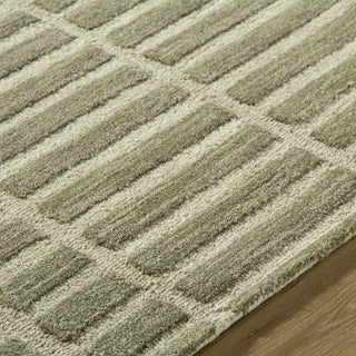 Livabliss Klopp KPP-2307 Olive Green Area Rug Detail