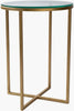 Surya Karen KRE-002 Clear / Gold Furniture main image