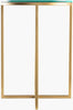 Surya Karen KRE-002 Clear / Gold Furniture Main Image