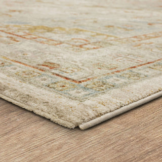 Karastan Adalia Kumra Cream Area Rug Corner Image