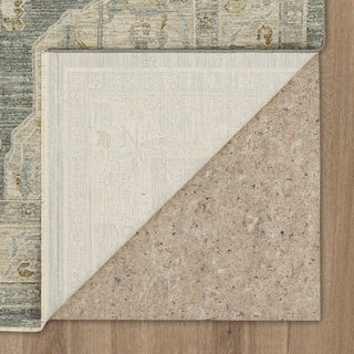 Karastan Adalia Kumra Dark Gray Area Rug Back Image