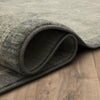 Karastan Adalia Kumra Dark Gray Area Rug Detail Image