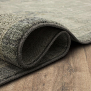 Karastan Adalia Kumra Dark Gray Area Rug Detail Image