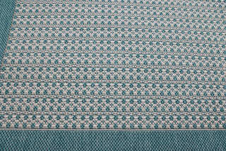 Bashian Lanai L126-LAN102 Aqua Area Rug