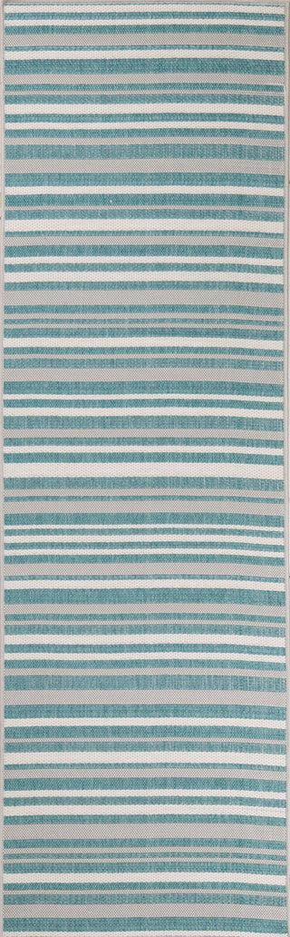 Bashian Lanai L126-LAN103 Aqua Area Rug