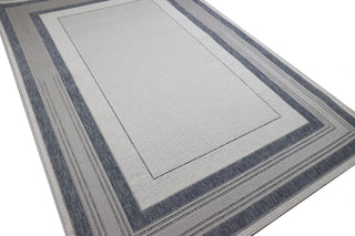 Bashian Lanai L126-LAN107 Grey Blue Area Rug