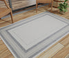 Bashian Lanai L126-LAN107 Grey Blue Area Rug