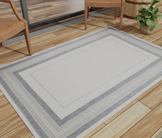 Bashian Lanai L126-LAN107 Grey Blue Area Rug