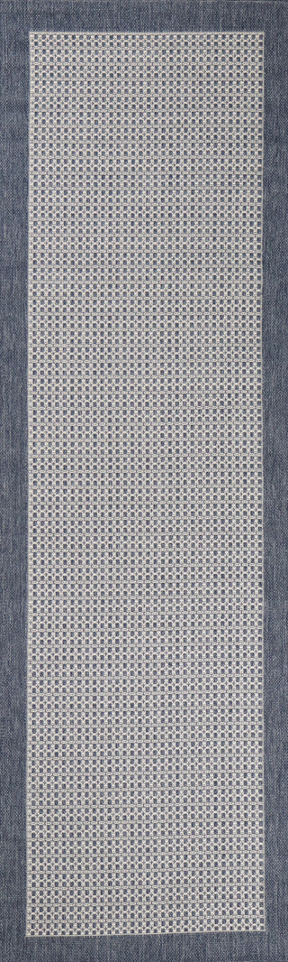 Bashian Lanai L126-LAN108 Grey Blue Area Rug