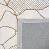 Bashian Larchmont L128-LR390 Beige Area Rug Backing Image