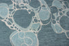 Bashian Larchmont L128-LR393 Teal Area Rug Detail Image