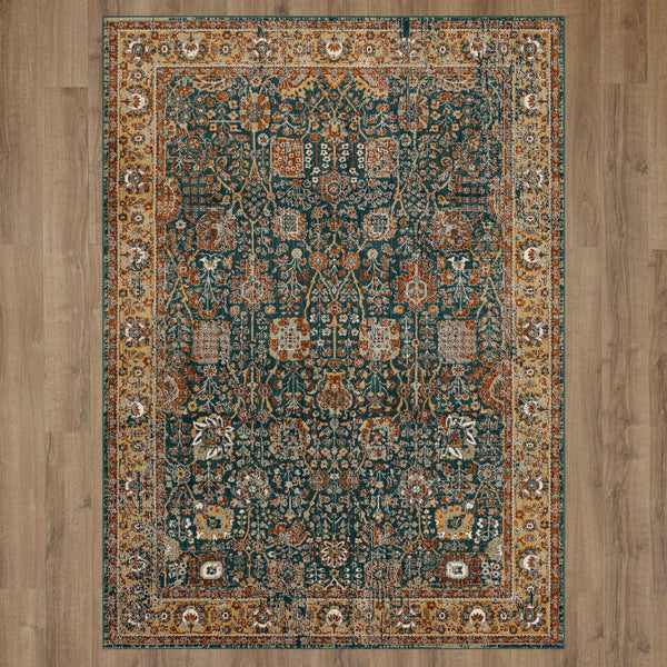 Karastan Soiree Dolce Mallard Green Area Rug – Incredible Rugs and Decor