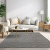 Dalyn Laidley LA1 Grey Area Rug Lifestyle Image Feature