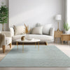 Dalyn Laidley LA1 Sky Area Rug Lifestyle Image Feature
