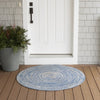 Colonial Mills Luna Tweed Doormats LA44 Harbor Stone