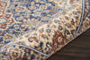 Nourison Lagos LAG01 Blue Area Rug Corner Image