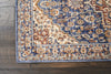 Nourison Lagos LAG01 Blue Area Rug Detail Image