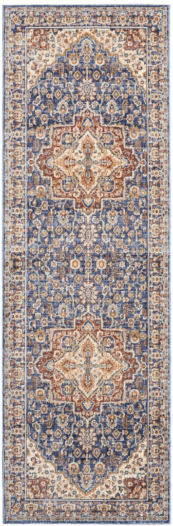 Nourison Lagos LAG01 Blue Area Rug main image