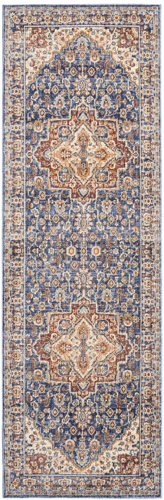 Nourison Lagos LAG01 Blue Area Rug main image