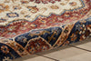 Nourison Lagos LAG01 Cream Area Rug Corner Image