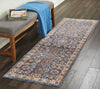 Nourison Lagos LAG04 Blue Area Rug Corner Image