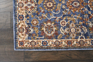 Nourison Lagos LAG04 Blue Area Rug Detail Image