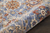 Nourison Lagos LAG04 Sky Area Rug Corner Image