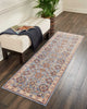 Nourison Lagos LAG04 Sky Area Rug Corner Image