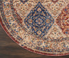 Nourison Lagos LAG05 Multicolor Area Rug Detail Image