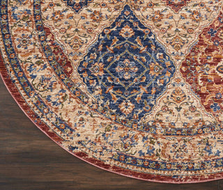 Nourison Lagos LAG05 Multicolor Area Rug Detail Image