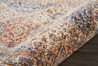 Nourison Lagos LAG05 Multicolor Area Rug Corner Image