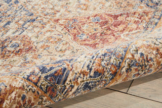 Nourison Lagos LAG05 Multicolor Area Rug Corner Image