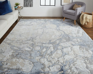 Feizy Laina 39G8F Blue Area Rug