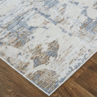 Feizy Laina 39GHF Blue/Ivory Area Rug