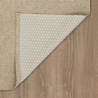 Karastan Lanai By Salt Life Beige Area Rug Back Image