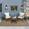 Karastan Lanai Brown Area Rug by Salt Life Room Scene featured