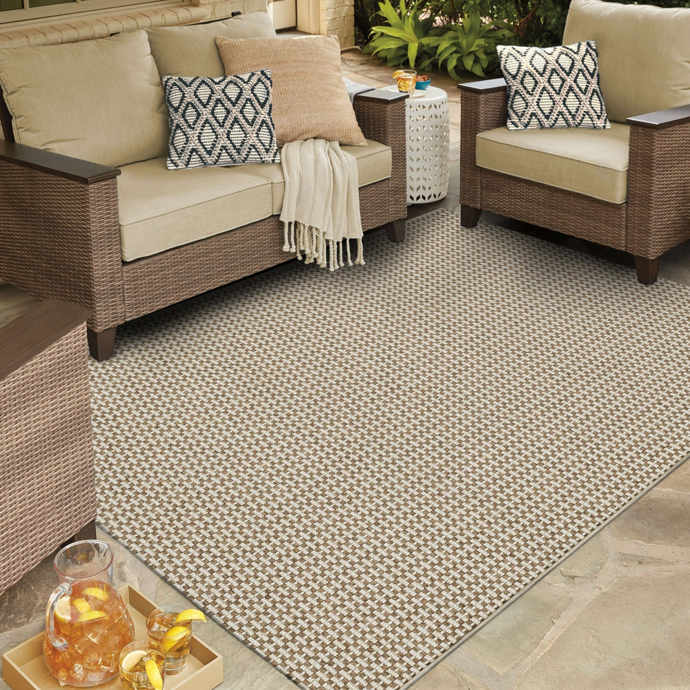 Karastan Lanai Natural Area Rug by Salt Life Room Scene Image Feature