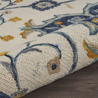 LR Home Lavish 54073 Ivory Area Rug Pile Image