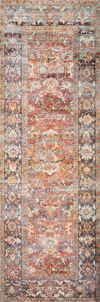 Loloi Layla LAY-02 Spice/Marine Area Rug Runner Image