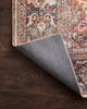 Loloi II Layla LAY-02 Spice/Marine Area Rug Lifestyle Image Feature