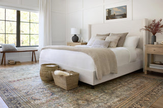 Loloi Layla LAY-03 Olive/Charcoal Area Rug Lifestyle Image Feature