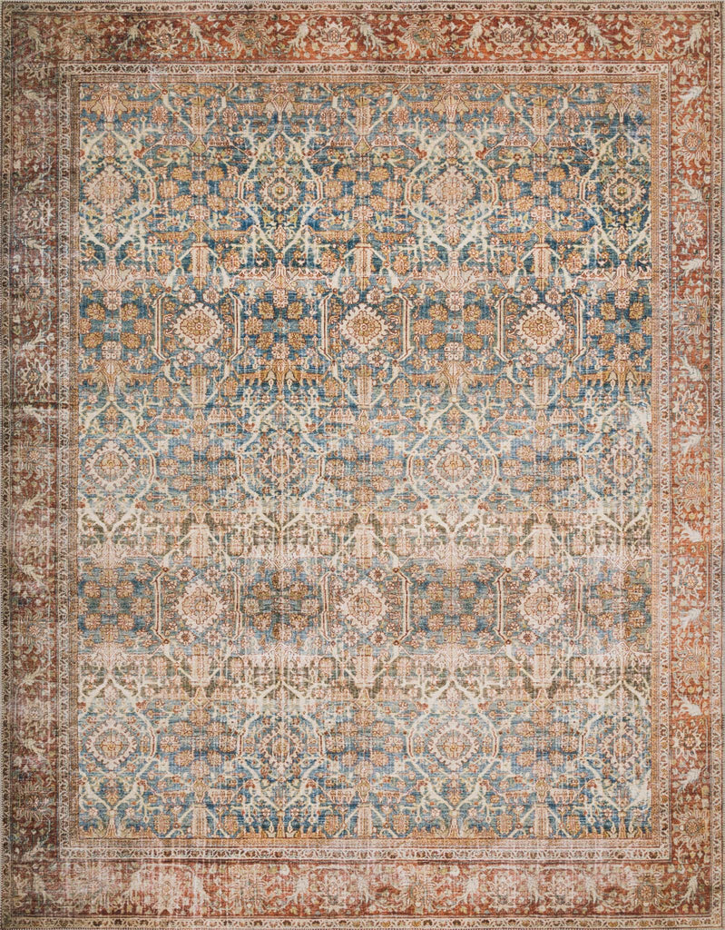 Loloi II Layla LAY-04 Ocean/Rust Area Rug main image